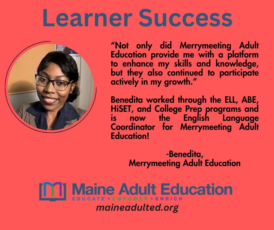 Maine Adult Education Association image #264112