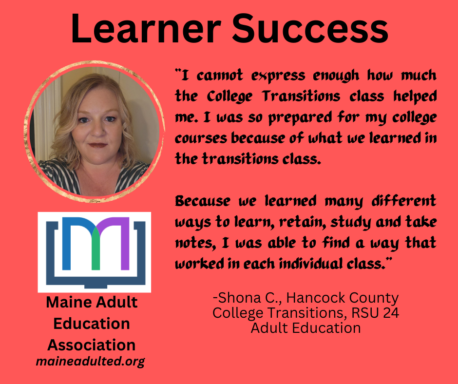 Maine Adult Education Association image #256621