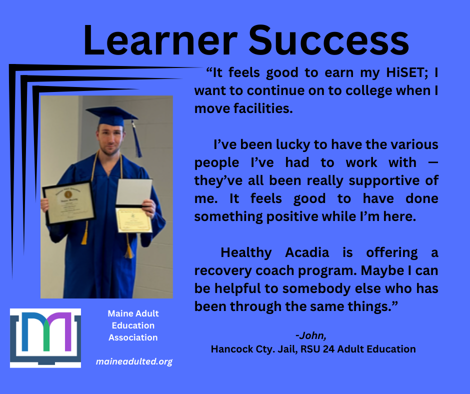 Maine Adult Education Association image #256623