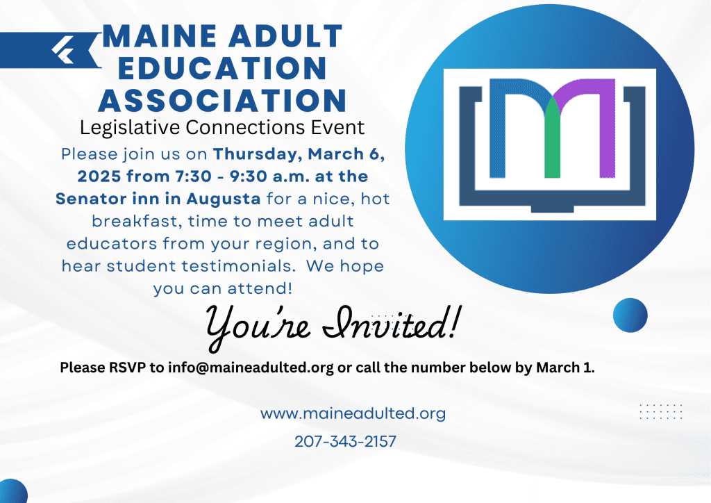 Maine Adult Education Association image #291770